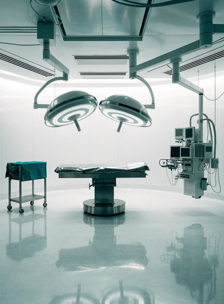 The operating theatre at Prottoy Specialised Hospital